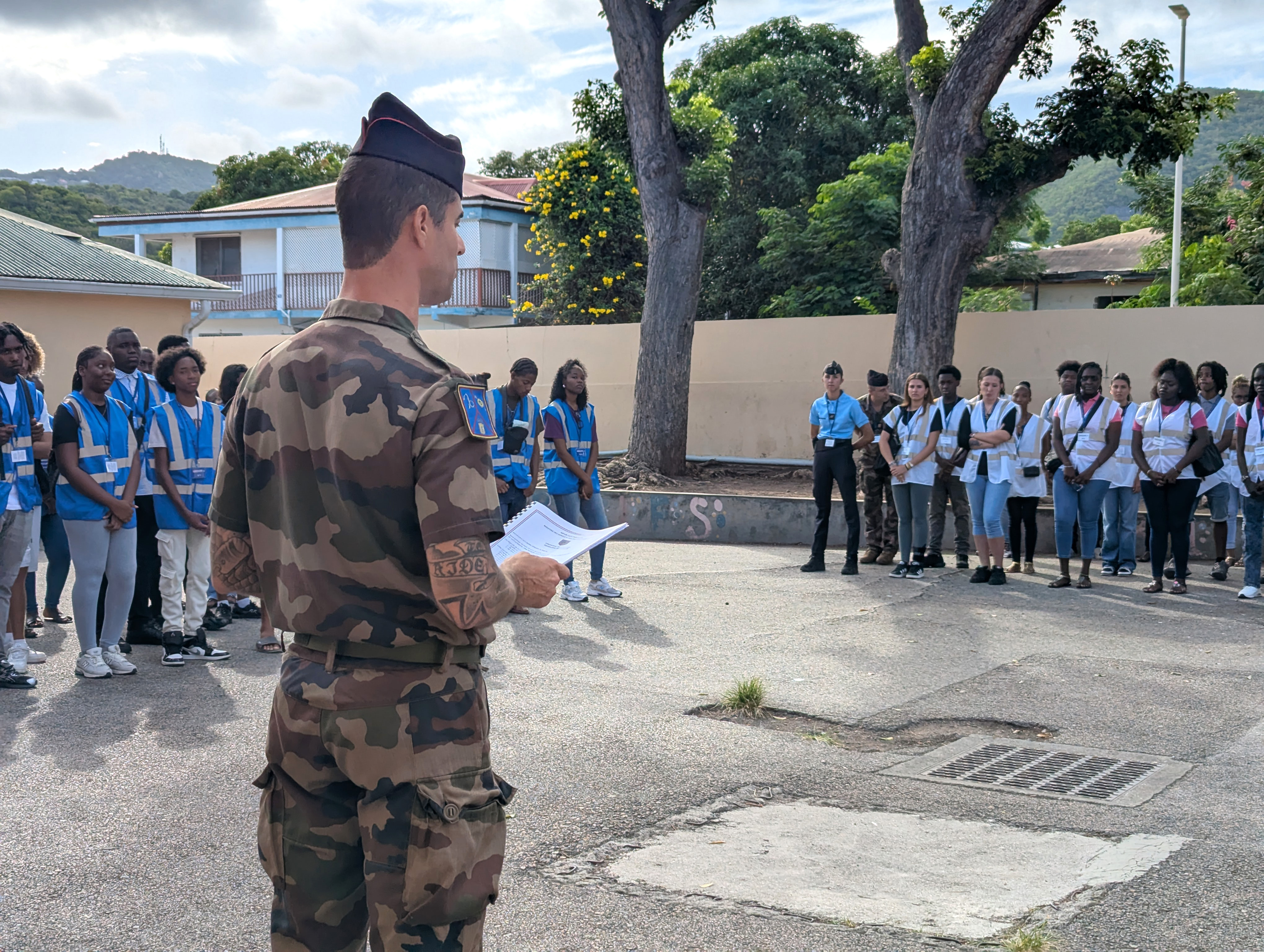 Journée Défense et Citoyenneté déployée à Saint-Martin