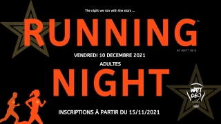 Running Night 2021 : les inscriptions sont ouvertes