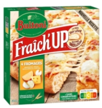 Alerte : pizzas surgelées à pâte crue Fraich’up de marque Buitoni