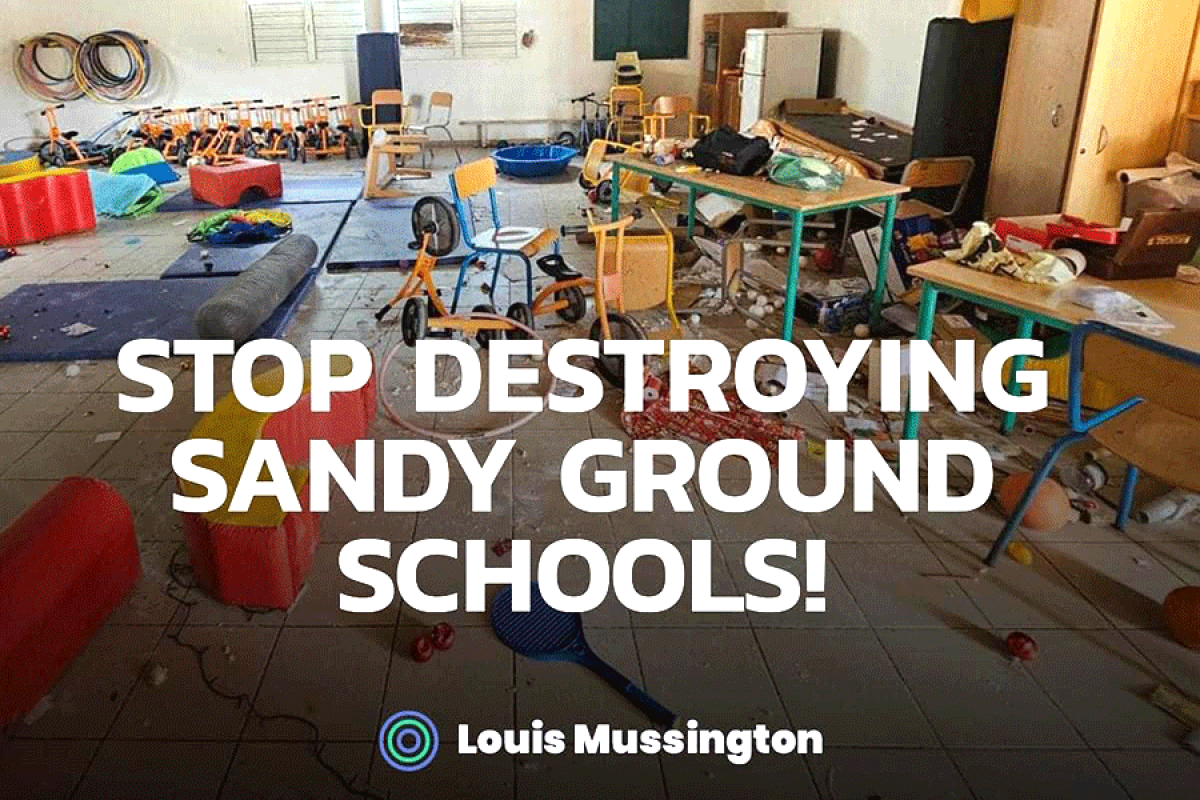 Stop au vandalisme dans les écoles !