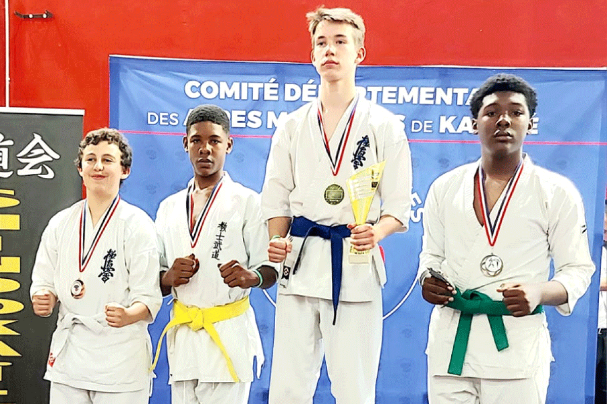 Coupe de France Shindokaï : 6 médailles pour Saint-Martin !