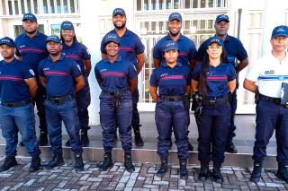 Assermentation de 8 agents ASVP de la police territoriale de Saint-Martin