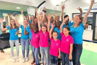 Big-up pour les gymnastes saint-martinoises : pluie de médailles en Martinique !