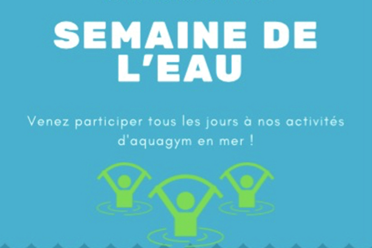 Semaine de l’eau : aquagym pour tous !