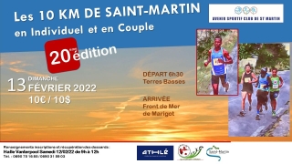 Les 10 km de Saint-Martin : 20 ans en février !