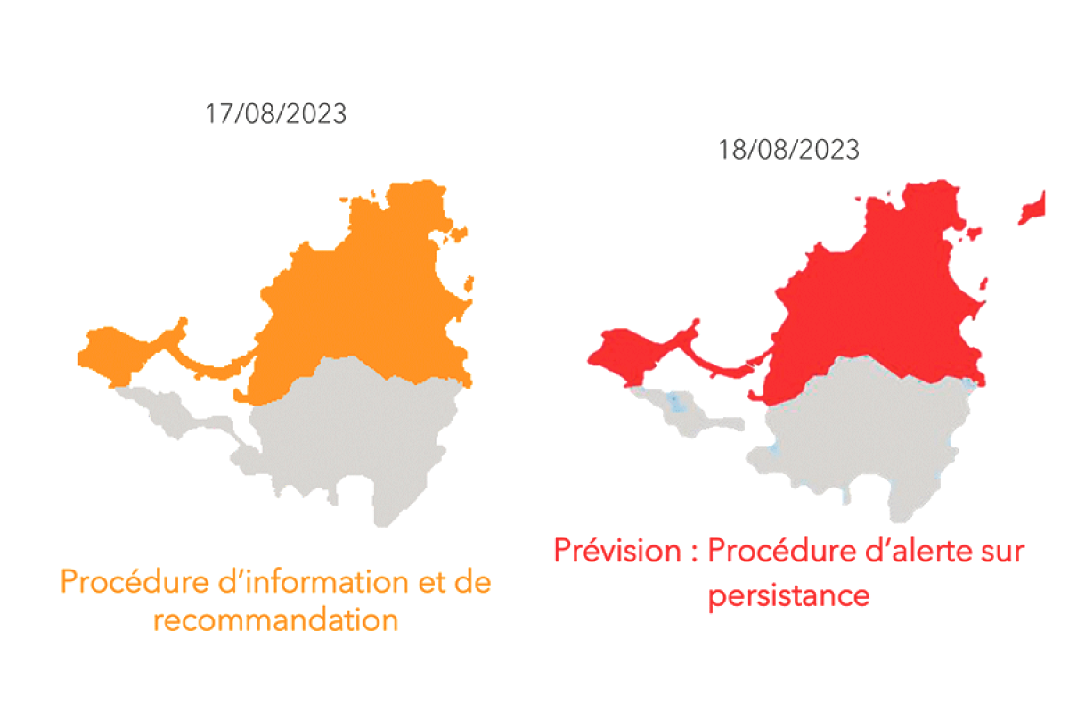 Brume de sables : niveau d’alerte rouge déclenché pour ce vendredi