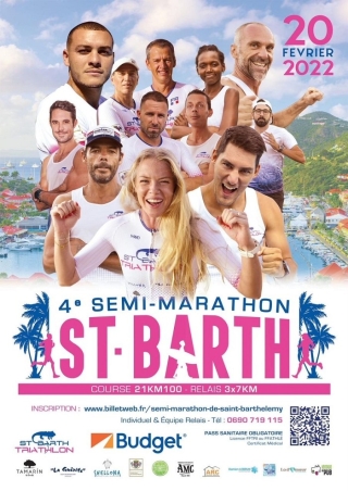 Semi-marathon de St-Barth : le 20 février