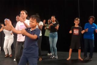 Des ateliers de théâtre pour les enfants de Sandy Ground