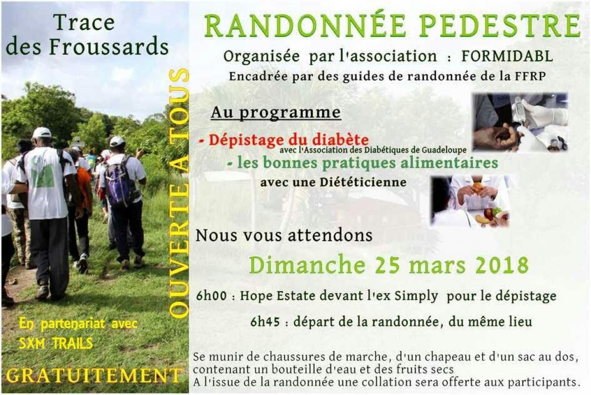 Dimanche 25 mars, randonnée pédestre sur La Trace des Froussards