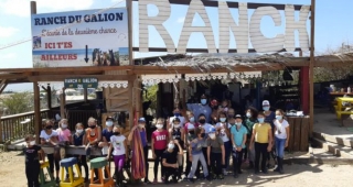 Les enfants à la découverte de sensations fortes avec le Ranch du Galion