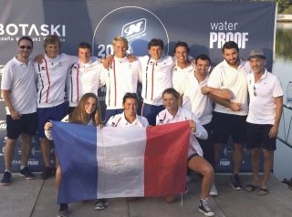 Les représentants de l&#039;équipe de France junior aux championnats du monde qui s&#039;est déroulé à Seseña