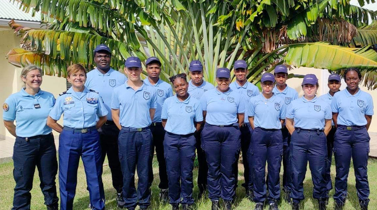 Les cadets de la gendarmerie