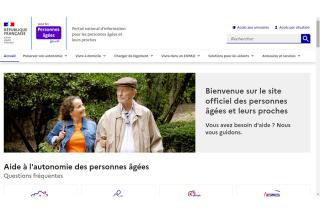 Un site officiel pour informer au plus près les personnes âgées