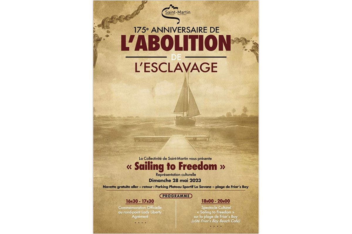 Commémoration du 175e anniversaire de l’abolition de l’esclavage