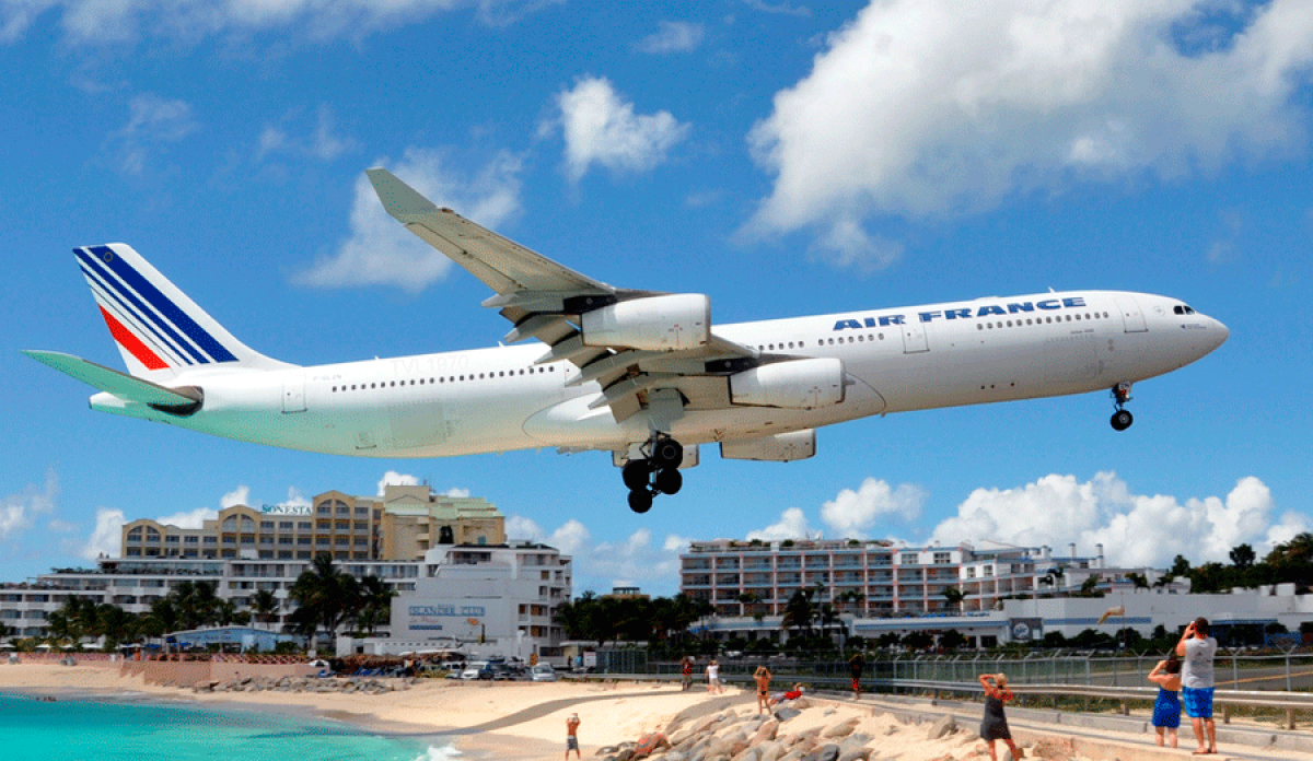Desserte aérienne : Air France reliera Paris-Orly à Sint Maarten en décembre prochain