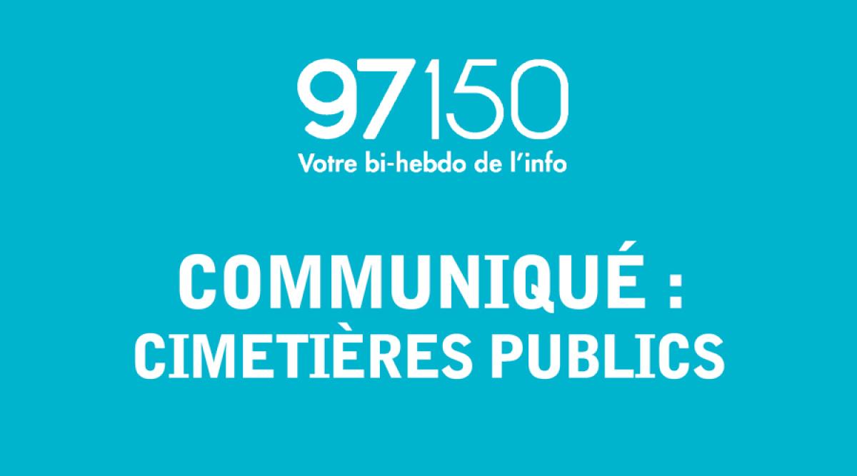 Cimetières publics : les élus s'engagent