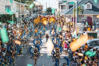 Les enfants lancent le Carnaval de Saint-Martin