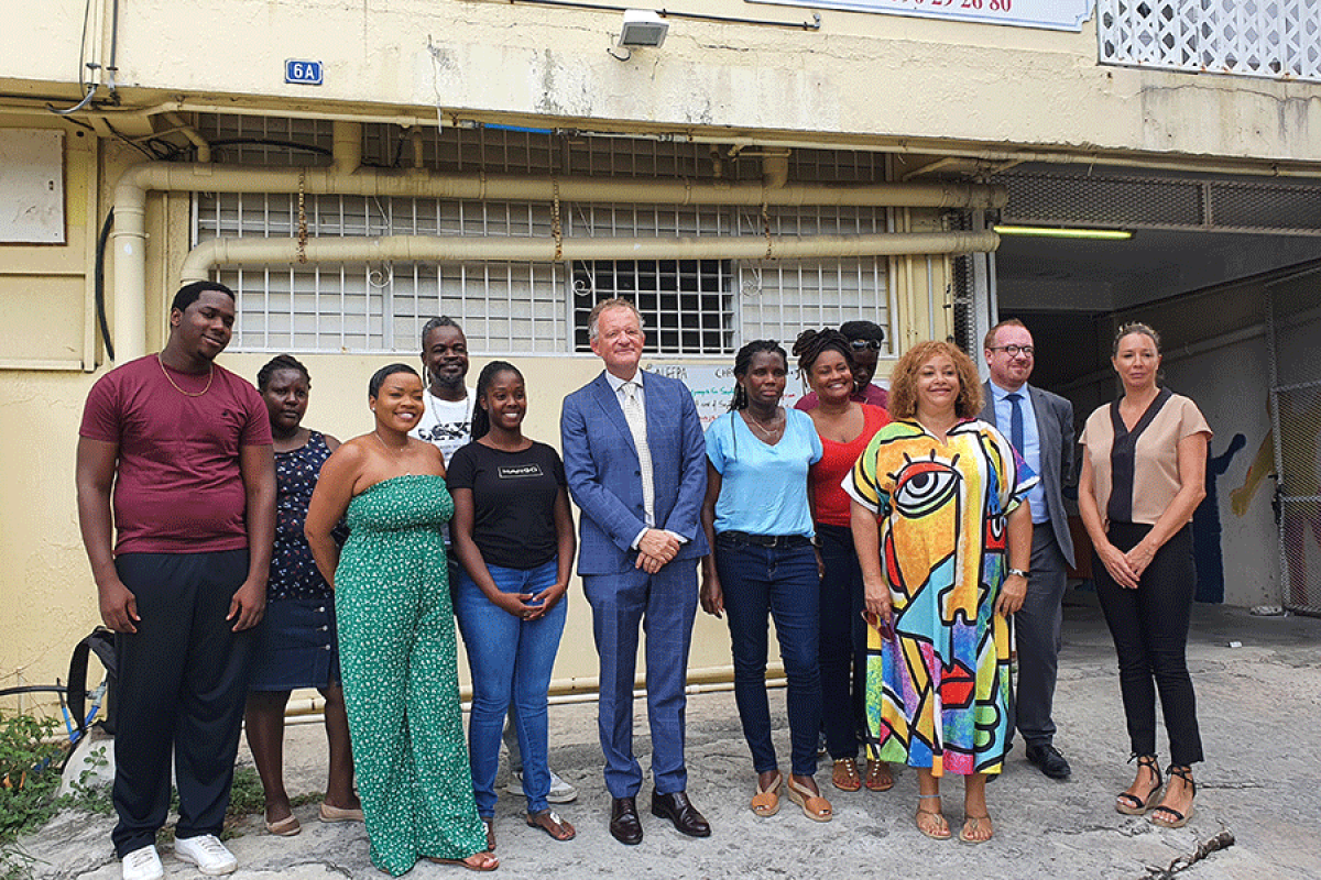 Inauguration du centre d’hébergement d’urgence pour les hommes