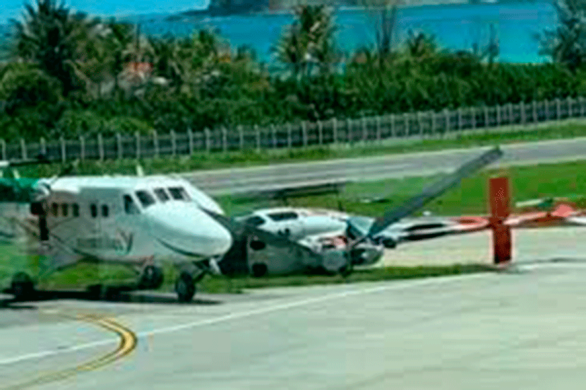 Les vols directs d’Air Antilles entre Saint-Barthélemy et la Guadeloupe sont interrompus