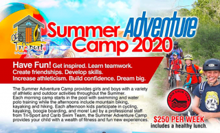 Un camp d’été multi-activités avec Tri-Sport et Carib Swim Team