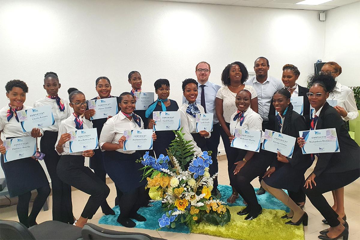 Licence de vol en poche, 13 jeunes femmes désormais prêtes à prendre leur envol !