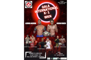 Gala international de Kick Boxing ce samedi 10 juin à la Halle des Sports du stade Vanterpool