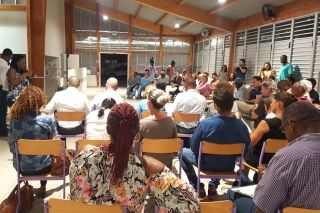 La première réunion du COTECH, tenue mardi dernier au Lycée professionnel de Concordia,  a réuni une soixantaine de personnes.