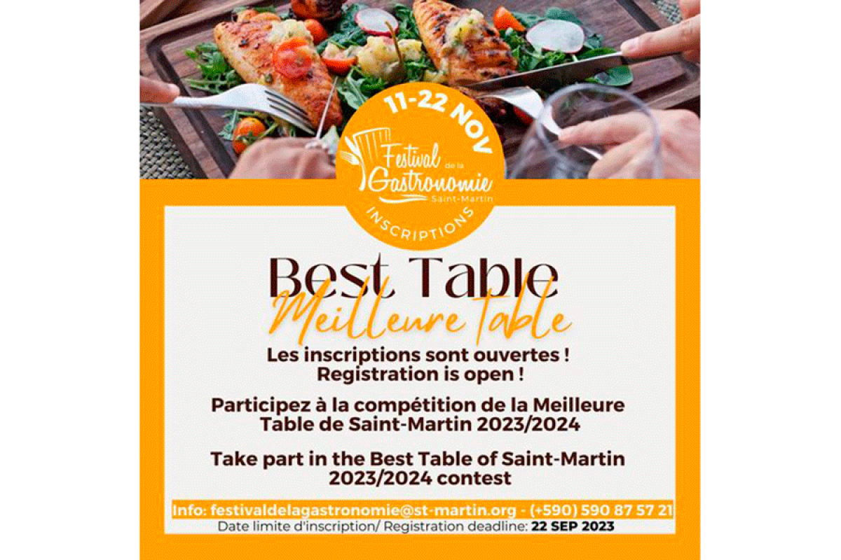 Festival de la Gastronomie : les inscriptions sont ouvertes!