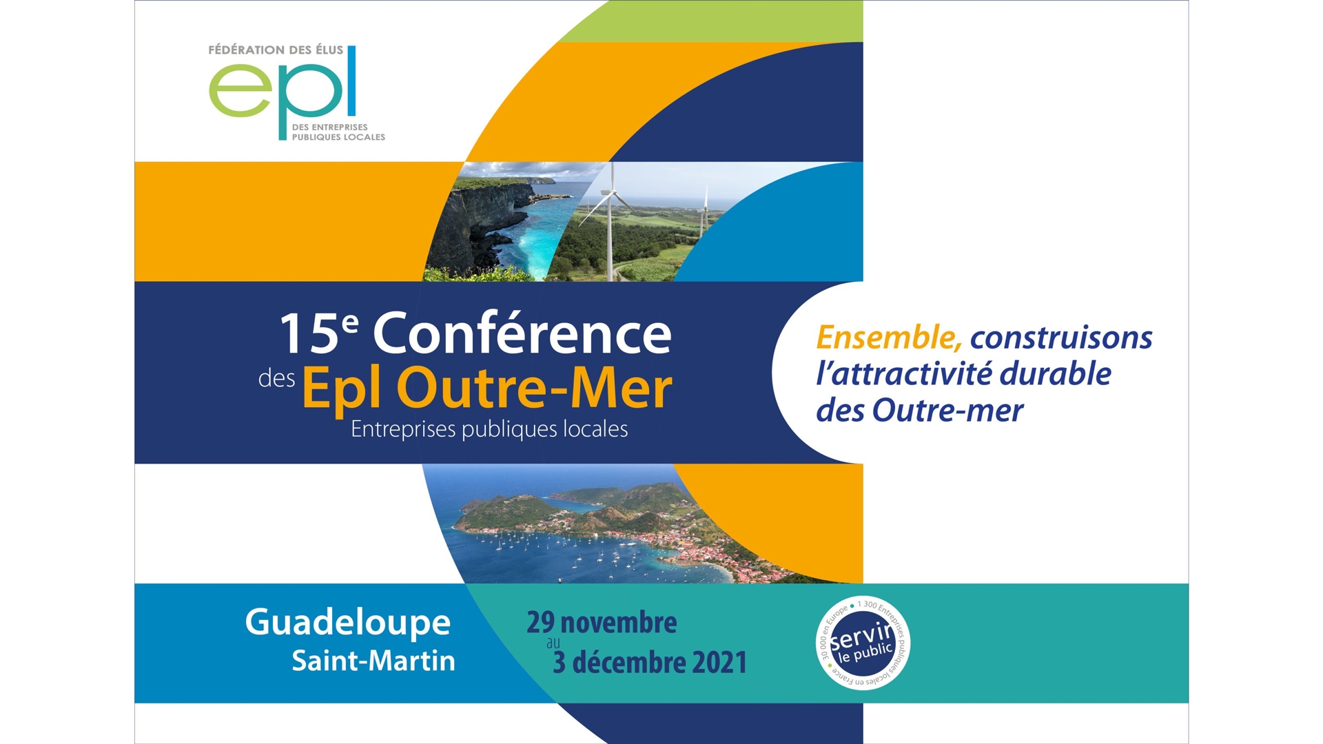 Saint-Martin accueille la 15e édition de la conférence des entreprises publiques locales outre-mer