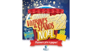 Concours Vitrines &amp; Stands de Noël 2022